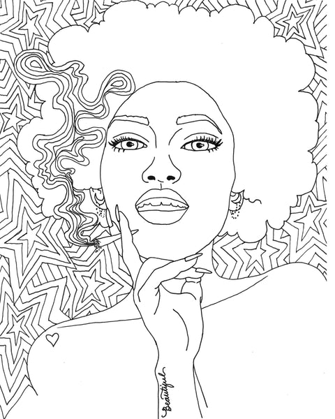 Stoner Babes Coloring Book [Book]